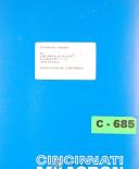 Cincinnati-Cincnnati 107-4, Centerless grinder Service and Parts Manual 1985-107-4-01